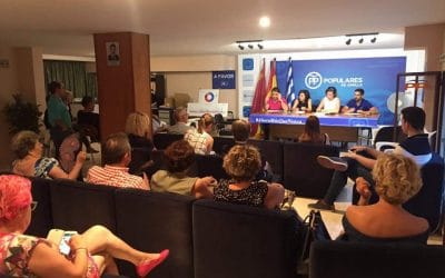 La junta directiva del Partido Popular de Jumilla se reúne para valorar los resultados de las Elecciones 26J.