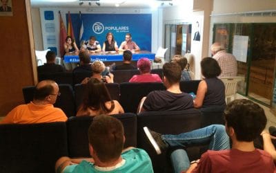La Junta Directiva del Partido Popular de Jumilla junto con su Grupo Municipal analizan la actualidad local