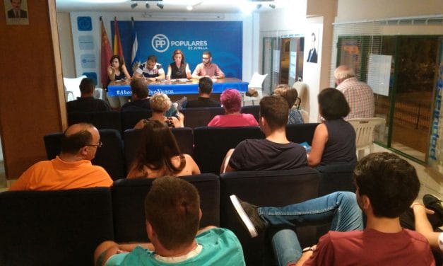 La Junta Directiva del Partido Popular de Jumilla junto con su Grupo Municipal analizan la actualidad local