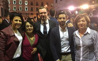 El PP de Jumilla estuvo presente en la sesión de investidura de Mariano Rajoy como presidente del gobierno