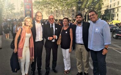 «El pasado sábado, en Barcelona, una avalancha social y política gritamos al mundo NO AL TERRORISMO Y SI A LA LIBERTAD»